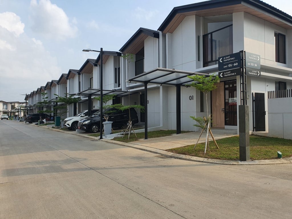 Cluster travertine waterfront lippo cikarang-2