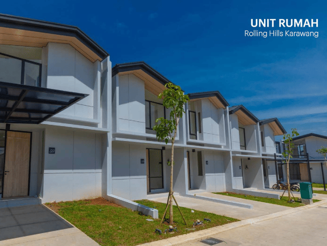 Cluster rumah rolling hills karawang jawa barat type 2