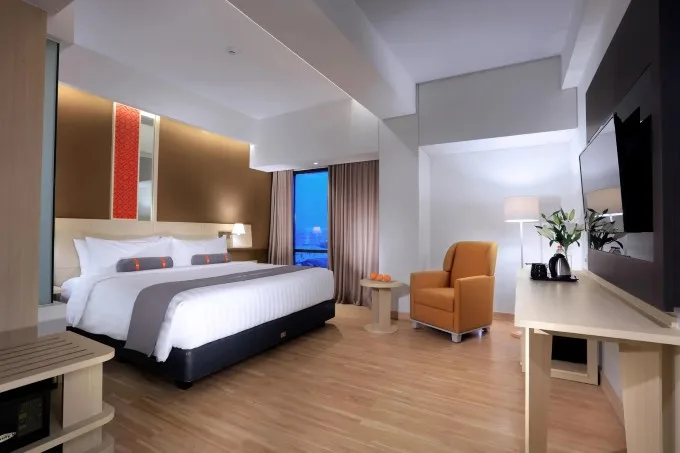 Kamar Hotel Harper Lippo Cikarang