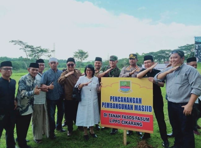 Pembangunan Masjid Di Lippo Cikarang